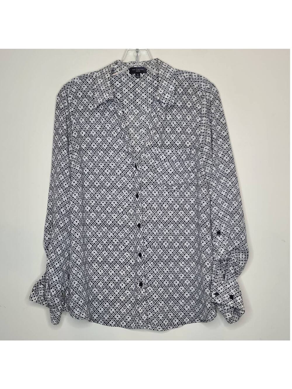 Limited Ashton fit button down lightweight blouse - medium